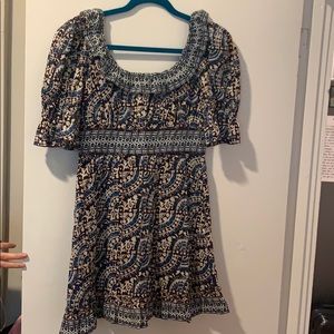 NBW Sea-NY puff shoulder lightweight beach dress